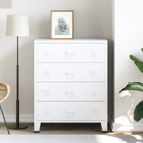 Industriaalne Kummut, 78 x 40 x 93 Cm, Metall