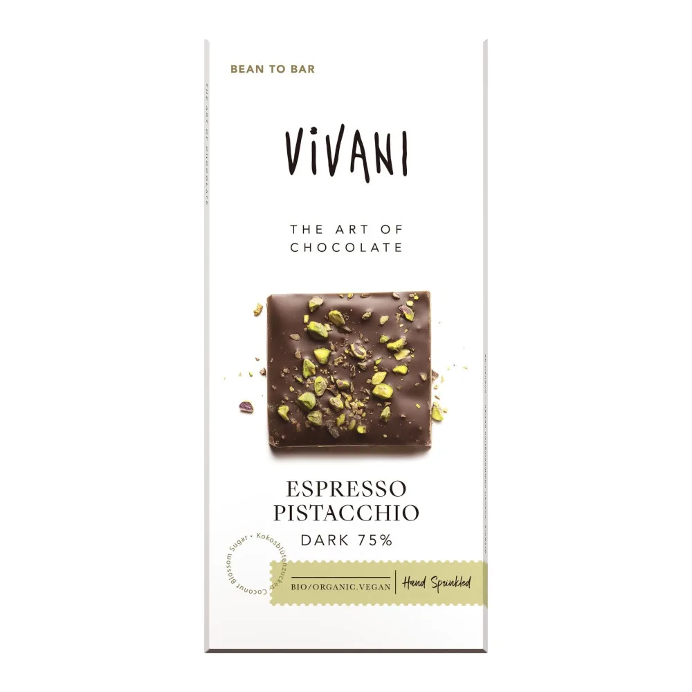 Vivani espresso pistaatsia tume šokolaad