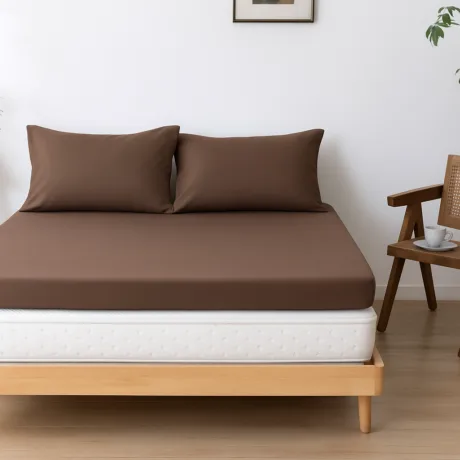 Bambusest kattemadratsi voodilina - Coffee Brown - Premium - foto 2