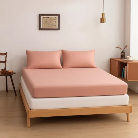 Bambusest kattemadratsi voodilina - Cuddle Pink - Premium