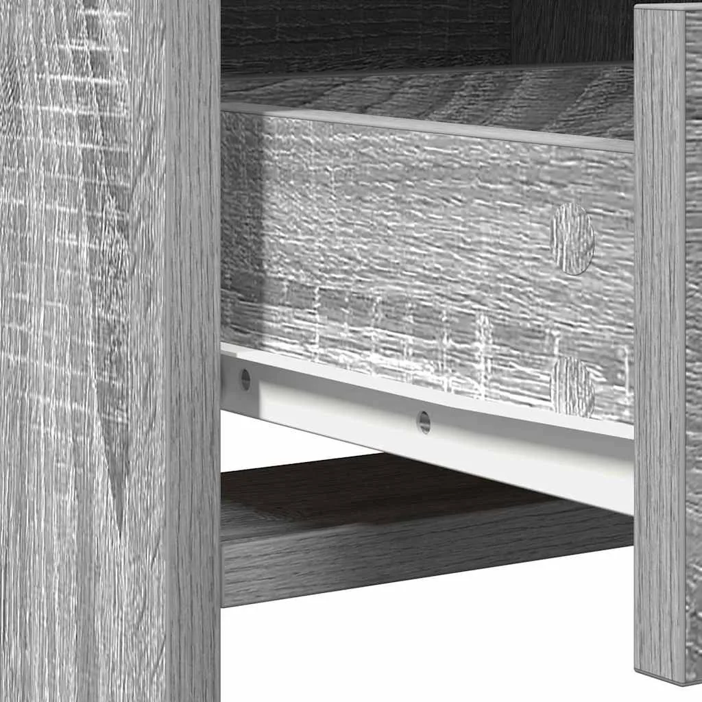 Riietumislaud Sahtliga Helehall 78.5 X 41 X 135 Cm Tehispuit - foto 10