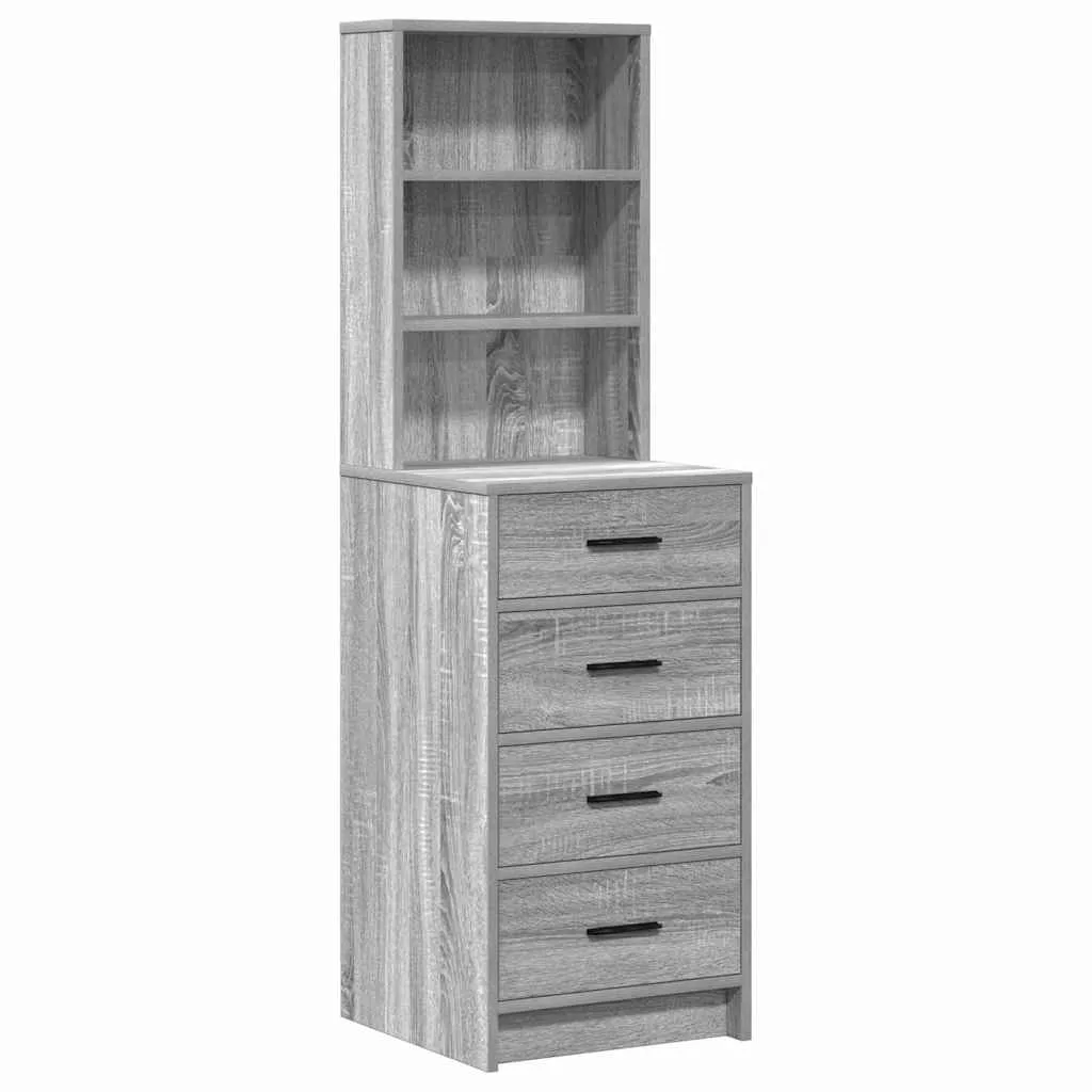 Riietumislaud Sahtliga Helehall 78.5 X 41 X 135 Cm Tehispuit - foto 6