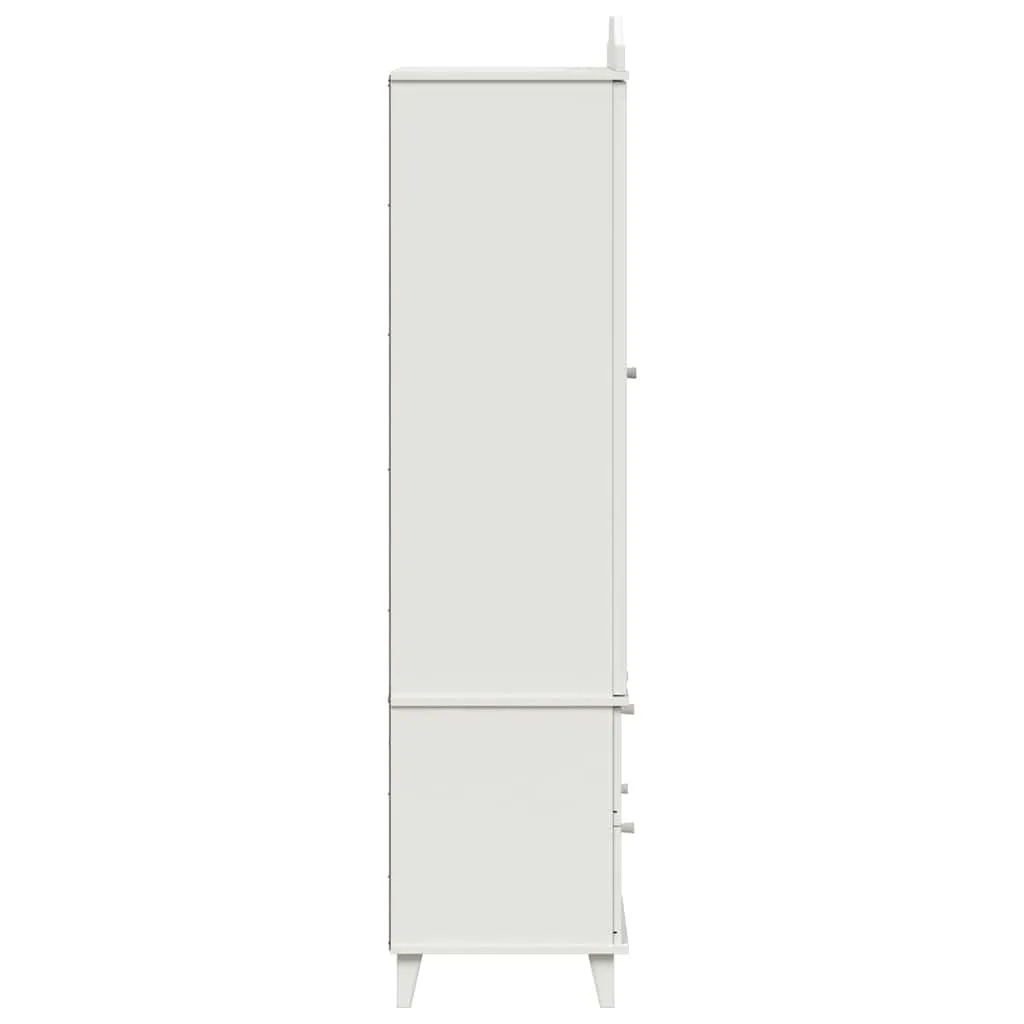 Kriiditahvel Riidekapp Roros 90 X 45 X 180 Cm Tehispuit - foto 7