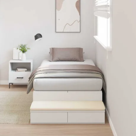 Voodi Hoiukohaga Raam Sahtliga 90 Cm Tehispuit