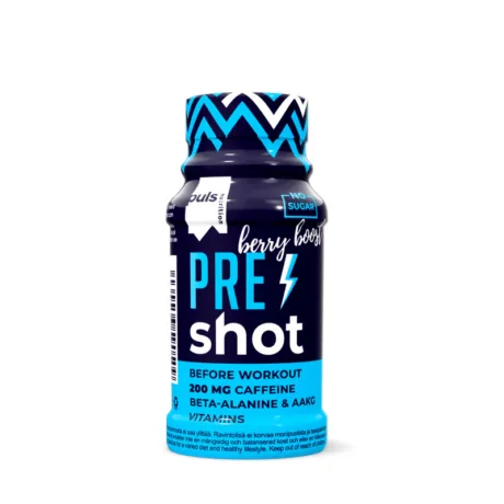 PULS treeningueelne shot, marjamaitseline, 60ml