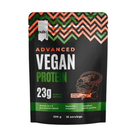 PULS Advanced Vegan Proteiin õunakoogi maitseline, 500g