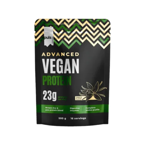 PULS Advanced Vegan Proteiin vanillimaitseline, 500g