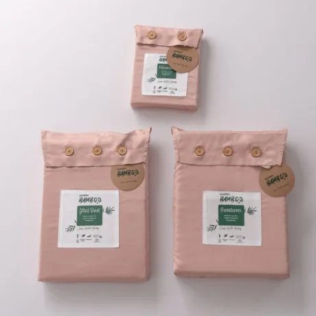 Tweepersoons Beddengoedset Xl - Cuddle Pink - foto 2