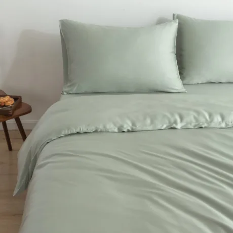 Eenpersoons Beddengoedset - Sage Green - foto 2