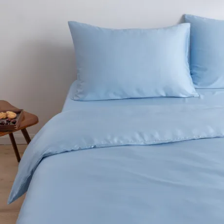 Eenpersoons Beddengoedset - Sky Blue - foto 2
