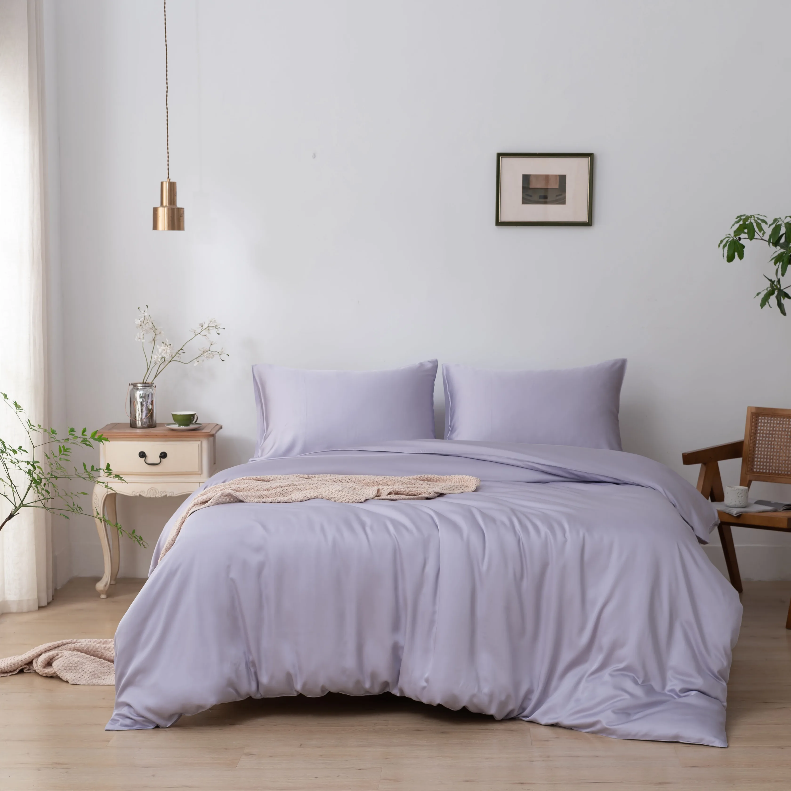 Eenpersoons Beddengoedset - Lavender Mist - foto 7