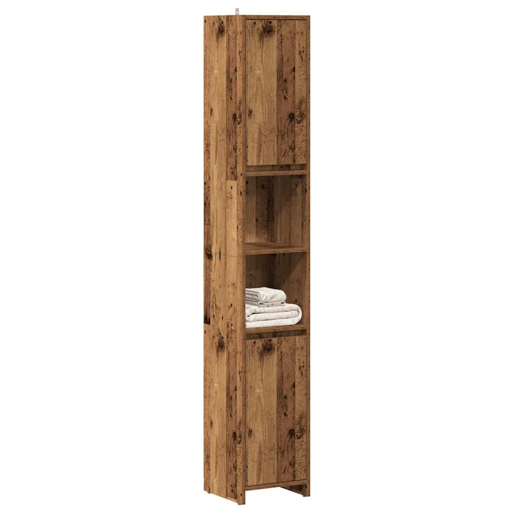Vannitoakapp 30 x 30 x 183,5 Cm Tehispuit - foto 19