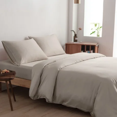 Bambusest voodipesukomplekt – Soft Taupe – Kahele XXL – Premium
